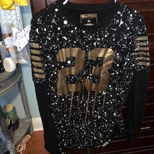 Black & Gold long sleeve